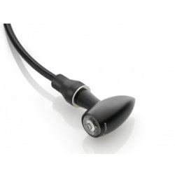 Rizoma FR150 CLUB MC LED blinklys, chrom eller sort