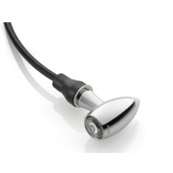 Rizoma FR150 CLUB MC LED blinklys, chrom eller sort