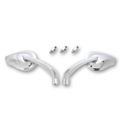 Highsider, Phoenix 2, Spejlst, chrom eller sort