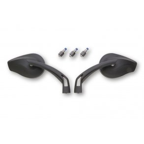 Highsider, Phoenix 2, Spejlst, chrom eller sort