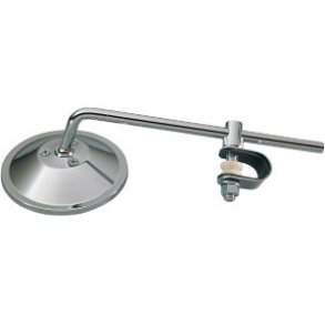 Rundt universal spejl (1 stk), chrom