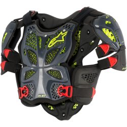 Alpinestars A-10 Full Chest , rygbryst beskytter, MX/Off Road