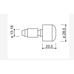 Rizoma MA506 MC styrende/vgt 50 gram