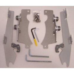 Memphis Shades - Batwing - XVS1300 - Midnight Star