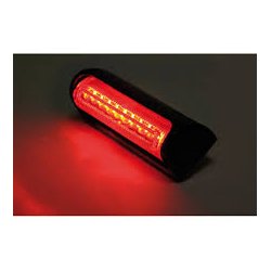 Multiflex LED baglygte, klart glas