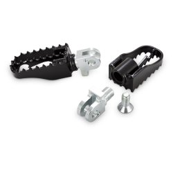 Burly, sorte MX style Pegs, Fodhvilere Harley XL, Sportster, 98-2020