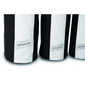 Hepco Becker Packsack/DryBag, 35 liter, sort/hvid