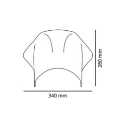 Puig Raptor, flyscreen, flere farver