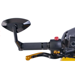 Puig Hi-Tech IV, MC styrendespejl, sort eller alu, universal