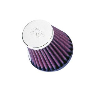 K&N 51 mm Clamp-On, straight eller Oval