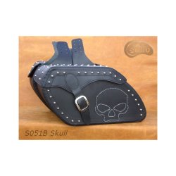 Custom/Cruiser, Taskest MC, Model Skull, lder, st 2 x 24 liter, med eller uden nitter