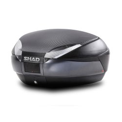 SHAD SH48 Carboncover, Topboks 48 liter, rygpuder og med universal monteringsplade.