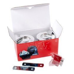 Stebel TM80/2AC CHROME 12V 410Hz+500Hz