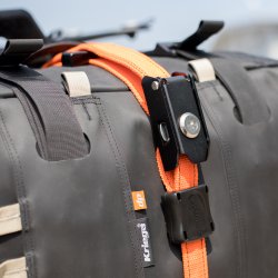 Kriega Bagagestropper med sikkerhedswire, perfekt til ferien