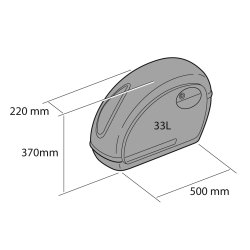 Custom Acces, Voyager, MC Hrde tasker, taskest, 26 liter