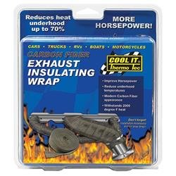 Thermotech Powerwrap Carbon (Titanium) 15 meter x  2' 