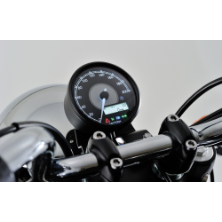 Velona digital spedometer m. omdrejningstllermodel Black