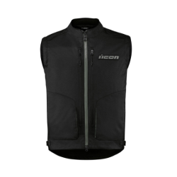 Icon Watchtower MC jakke, med aftagelige rmer ! Vest og jakke i en.