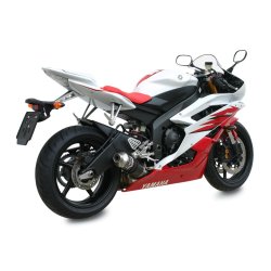 MIVV GP Carbon udst&oslash;dning, slip-on, Yamaha YZF R6, 2006-