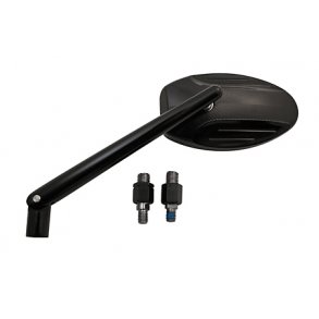 Universal sort spejl h/v