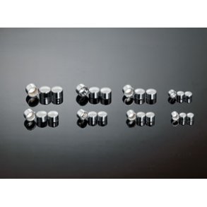 Highway Hawk chrome covers 5 stk. per ske