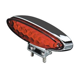 NUMBER 1, LED baglygte med justerbar mont. beslag