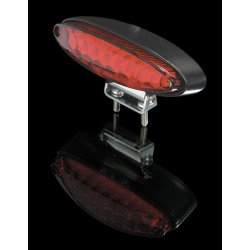 NUMBER 1, LED baglygte med justerbar mont. beslag