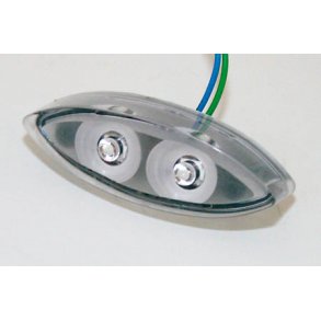 TWIN mini LED dobbeltbaglygte