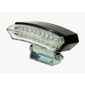 MONZA mini LED baglygte, klart glas