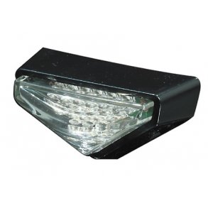 MODENA mini LED baglygte, klart glas