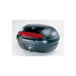 Hepco Becker Journey TC50 topbox, sort incl. rygln, indertaske